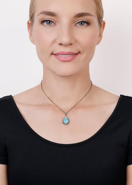 Blau - Sabrina Vintage - Halskette von Konplott